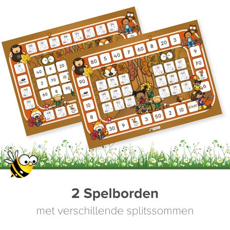 Juf Bijtje Bingo Voor Splitsen In Thema Herfst Jufbijtje Nl