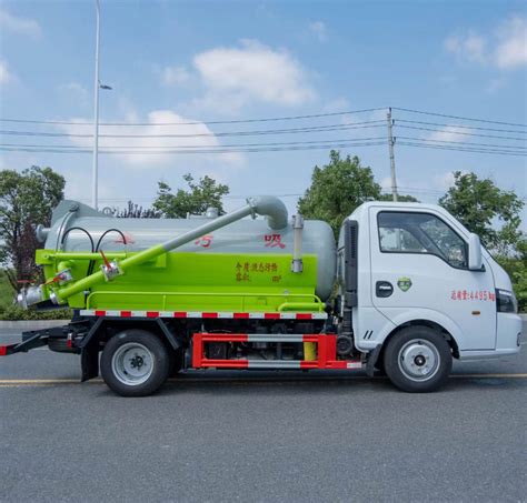 Dfac Cubic Meters L Sewage Suction Truck Sewer Suction