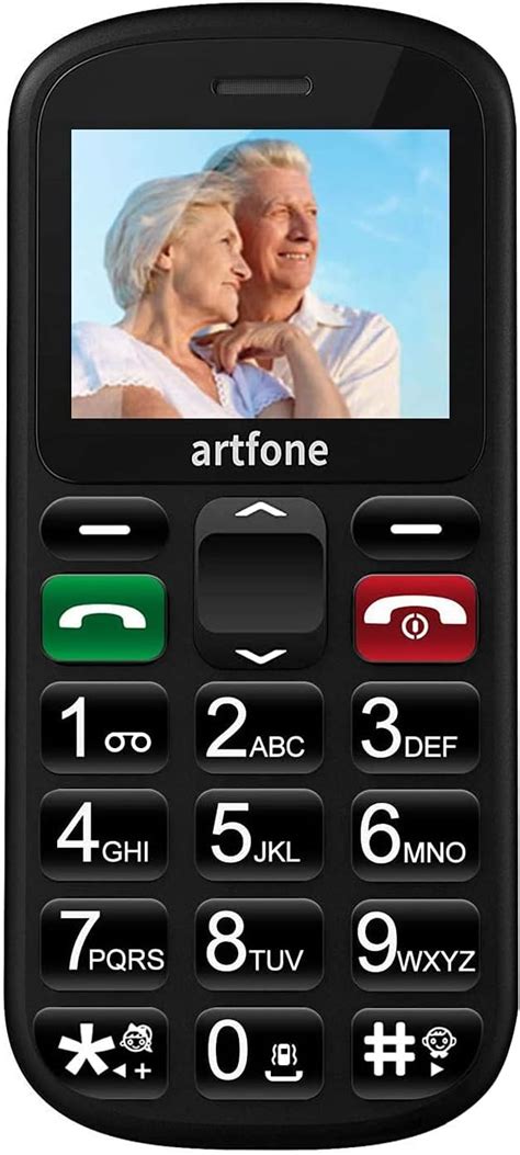 Artfone Cs Mobiele Telefoon Voor Senioren Zonder Contract Mobiele