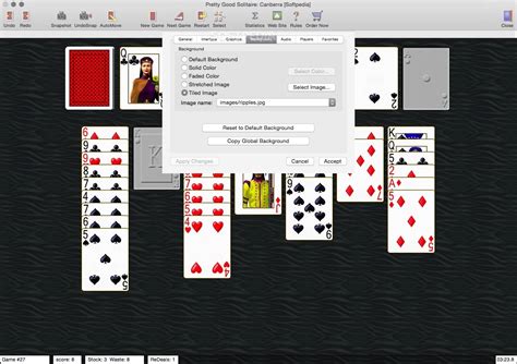 Pretty Good Solitaire (Mac) - Download, Screenshots