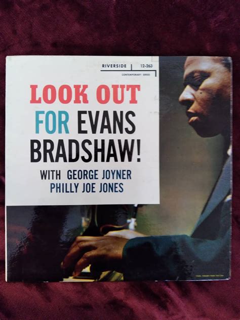 【やや傷や汚れあり】★超激レア オリジナル盤★riverside深溝 Look Out For Evans Bradshaw Philly