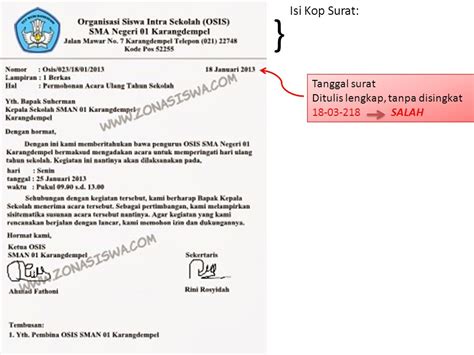 Contoh Surat Pribadi Dan Surat Dinas Beserta Strukturnya Memasangkan Unsur Surat Pribadi Dan