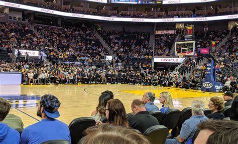 Chase Center Seating For Warriors Games