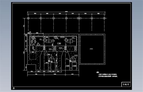 小水电站机电设计图（hl）－2autocad 14模型图纸下载 懒石网