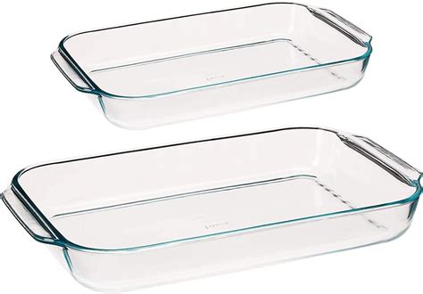 Amazon Pyrex Basics Quart Glass Oblong Baking Dish Clear