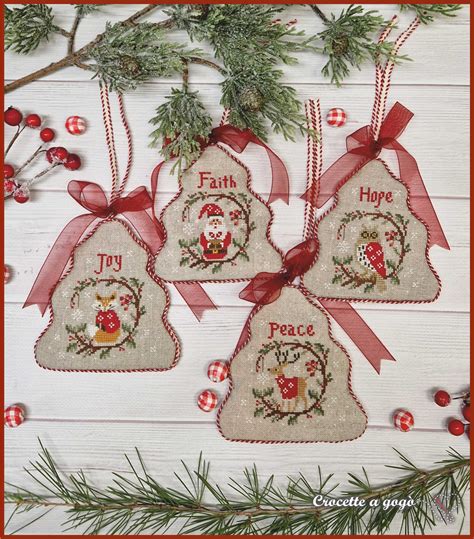 Crocette a gogò CHRISTMAS JOY Cross Stitch Pattern Anabella s