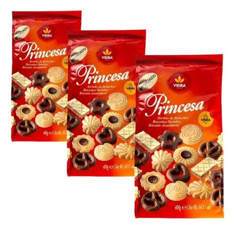 Biscoito Português Sortido Princesa Vieira 400g Mercadolivre