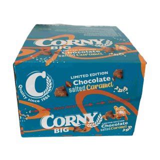 Corny Big Chocolate Salted Caramel Limited Edition 24x40g Riegel Pac