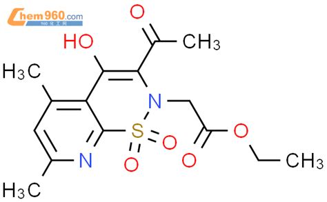 108586 71 6 2H Pyrido 3 2 E 1 2 Thiazine 2 Acetic Acid 3 Acetyl 4