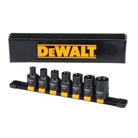 Dewalt Dwmt Combination Kit Drive Impact Socket Off