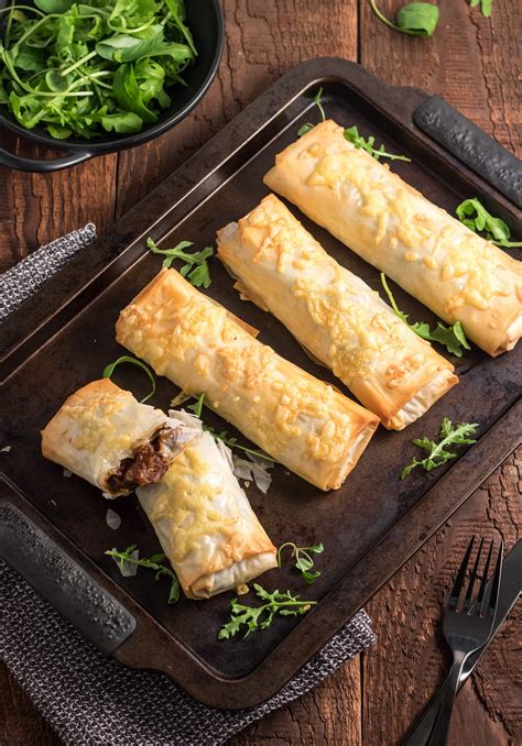 Steak And Cheese Filo Parcels Recipe Your Ultimate Menu