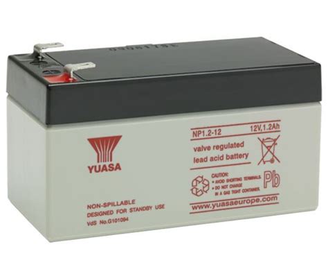 Batterie Au Plomb Volts Ah Yuasa Sla Np Vrla