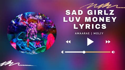 Amaarae Sad Girlz Luv Money Lyrics Ft Kali Uchis Moliy Youtube