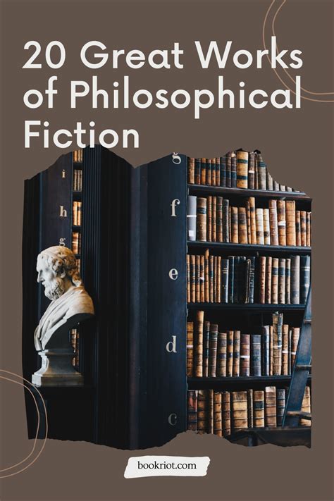 20 Great Works of Philosophical Fiction | Book Riot