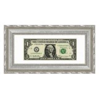 Dollar Bill Frame For Your First Dollar Decorative Silver Traditional ...