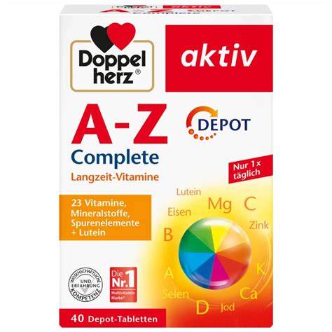 Supliment Alimentar Doppelherz Aktiv A Z Complete Depot Cu