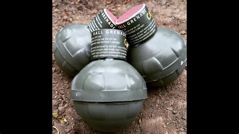 Airsoft Grenade Tlsfx Byotechnic Ball Grenade Youtube