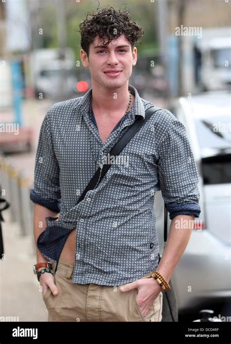 X Factor Finalist James Michael Outside The Itv Studios London