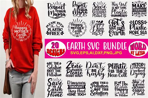 Earth SVG Bundle Vol 1 Graphic By SVG Artfibers Creative Fabrica