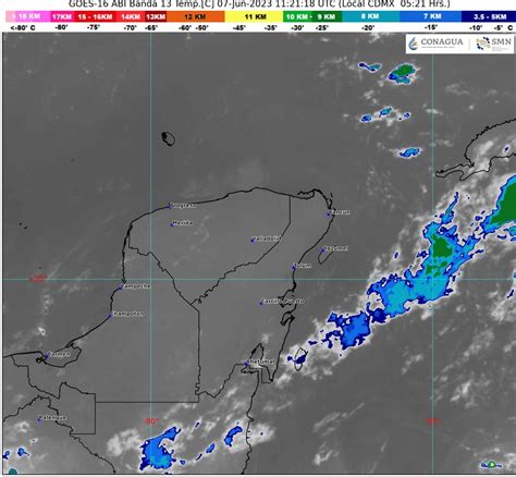 Clima Para Hoy En Canc N Y Quintana Roo Lluvias Puntuales