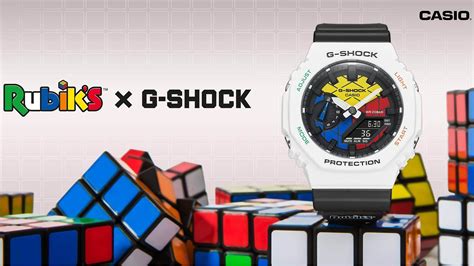 Casio Fica Retrô Com Um Novo Relógio G Shock Inspirado No Cubo De Rubik