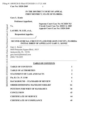 Fillable Online Edca Dca Case No D First District Court Of