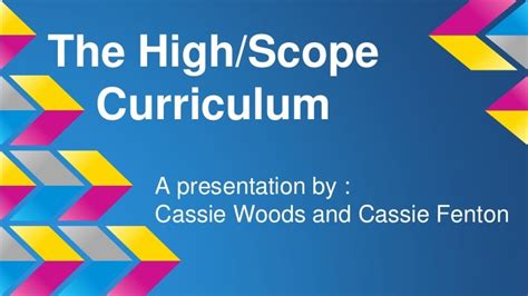 High Scope Model