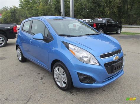 Denim Blue Chevrolet Spark Ls Exterior Photo