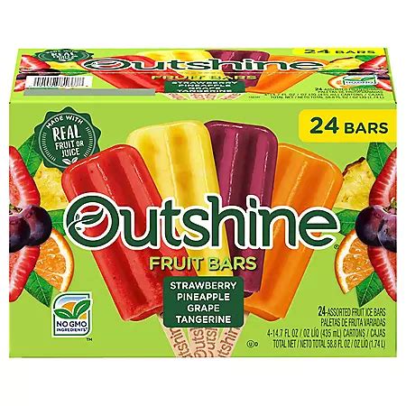 Nestle Outshine Fruit Bars Variety Pack (24 pk.) - Sam's Club