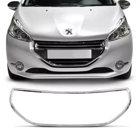 Friso Moldura Grade Parachoque Peugeot 208 2013 2014 2015