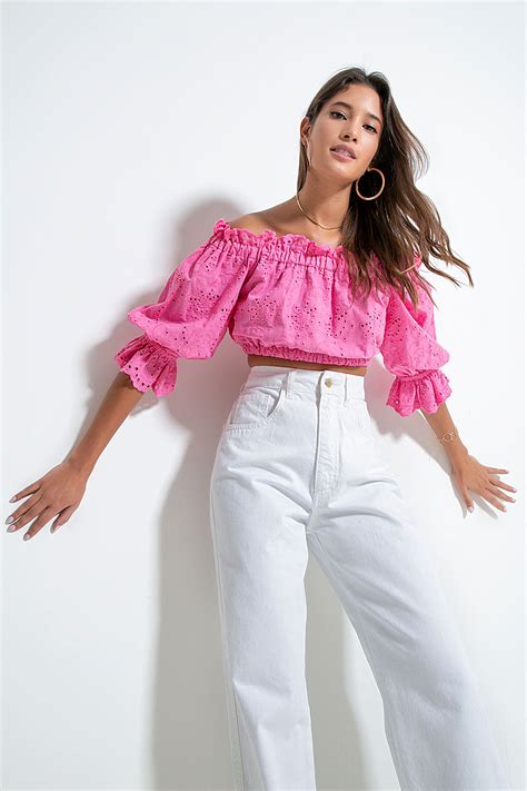 BLUSA CROPPED LAISE AGNES ROSA