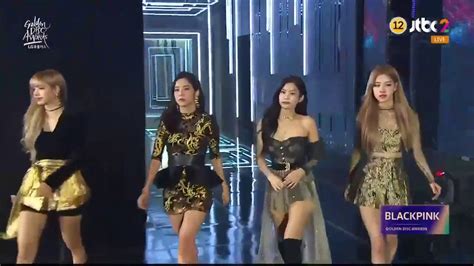 190105 Blackpink Golden Disc Awards Opening Youtube