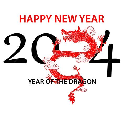 Premium Vector Free Of Happy New Year 2024 Year Of Dragon Lunar New Year Zodiac Signs Image