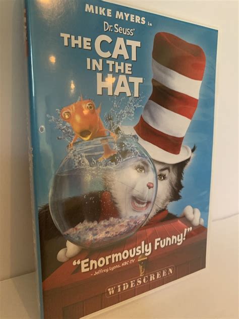 Dr Seuss The Cat In The Hat Widescreen Dvd Ebay