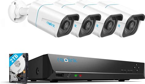 Reolink Ch K Security Camera System H Pcs Mp Person Vehicle