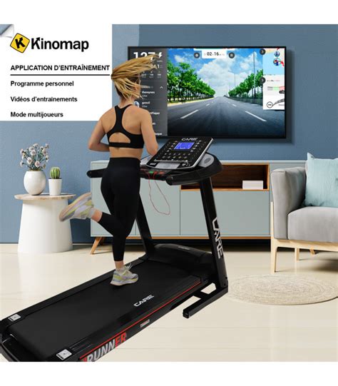 Tapis De Course Km H Connect Care Runner Kinomap Care Fitness