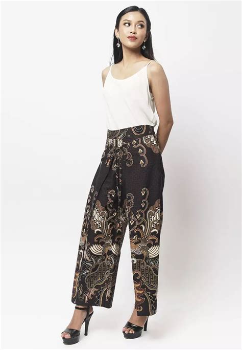 Jual Batik Solo Batik Solo Binar Pants M2 Original 2024 ZALORA