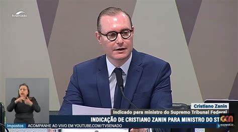 Zanin Aprovado No Senado E Se Torna Ministro Do Stf O Cafezinho