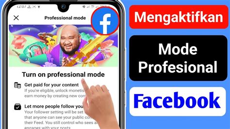 Mode Profesional Facebook Cara Mengaktifkan Mode Profesional