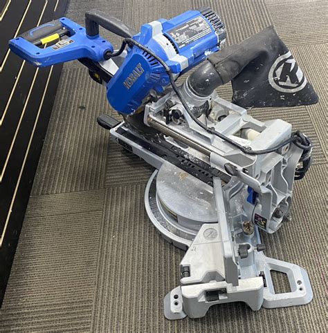 Kobalt 10 In Compact Sliding Dual Bevel Miter Saw Acceptable Buya