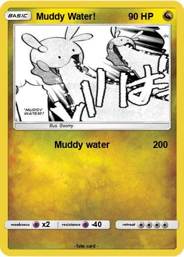 Pokémon Muddy Water 3 3 - Muddy water - My Pokemon Card