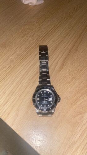 Rolex Submariner Men S Black Watch 114060 EBay