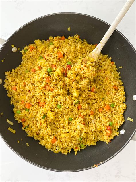 Healthy Nigerian Fried Rice Liftlaughchop