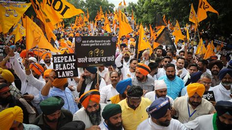 In Pics Shiromani Akali Dal Takes Out Protest March Against Farm Laws