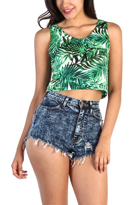 Tropical Crop Top