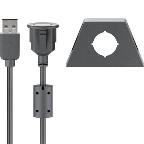 Xub Ampire Usb Einbaubuchse Cm Kabel