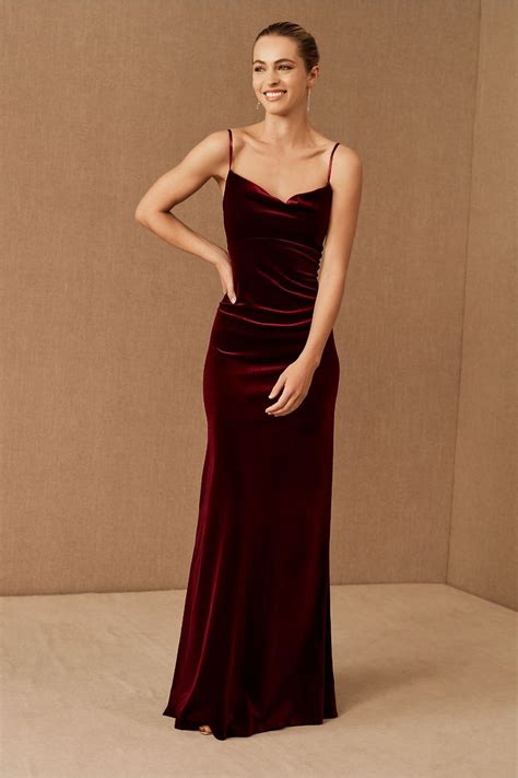 Jenny Yoo Sammi Velvet Dress BHLDN Velvet Slip Dress Velvet Dress