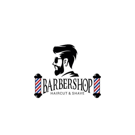 Premium Vector Barber Shop Logo Vector Template