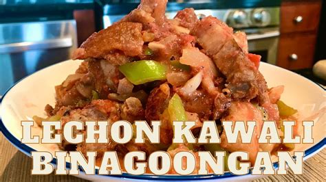 Lechon Kawali Sa Bagoong At Bagoong Fried Rice Youtube