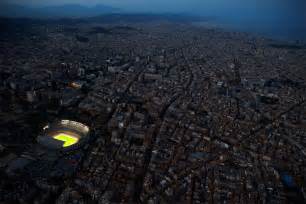 barcelona at night photo | One Big Photo